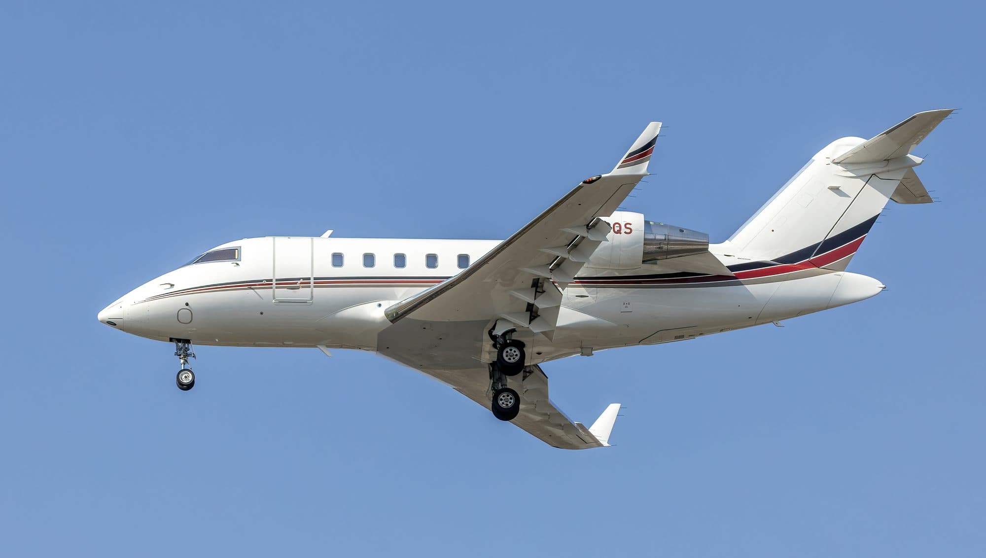 Challenger 650 representative aircraft