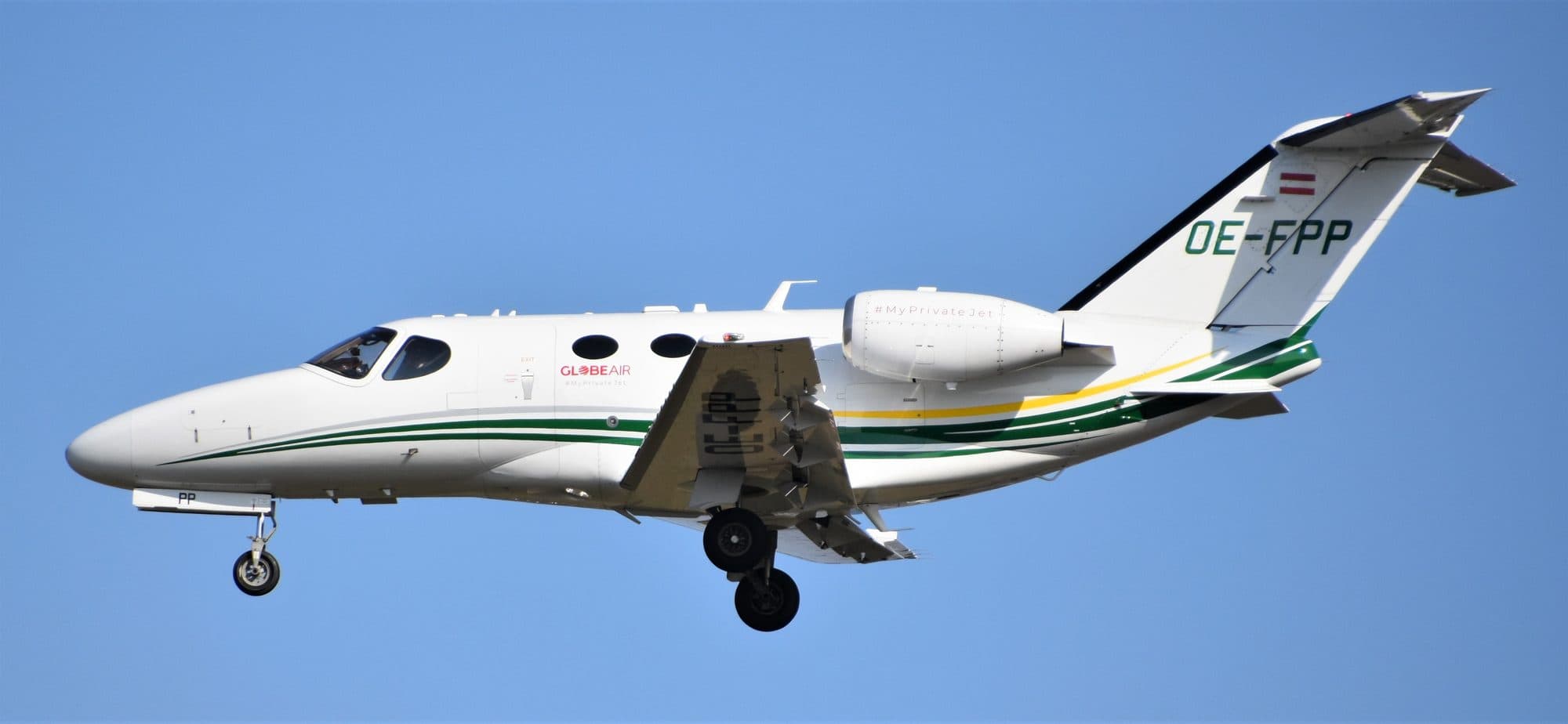 Citation Mustang representative aircraft