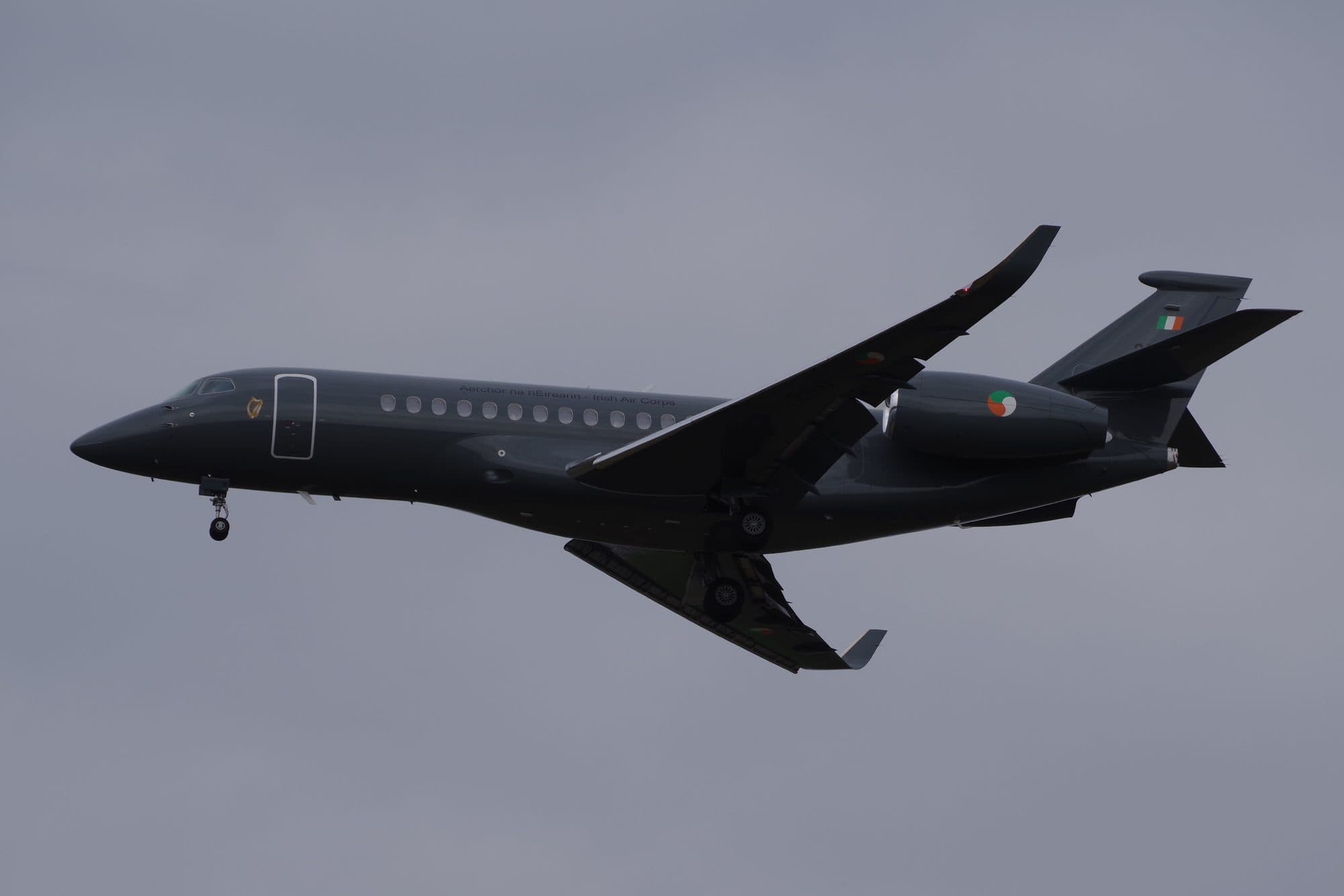 Falcon 6X representative aircraft