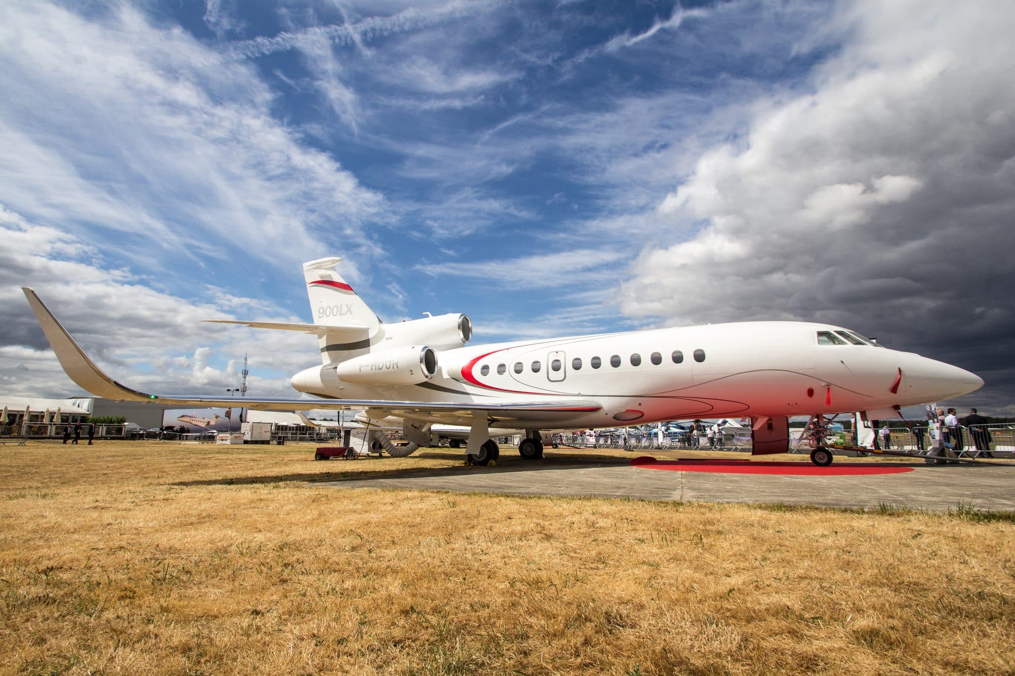 Falcon 900LX representative aircraft