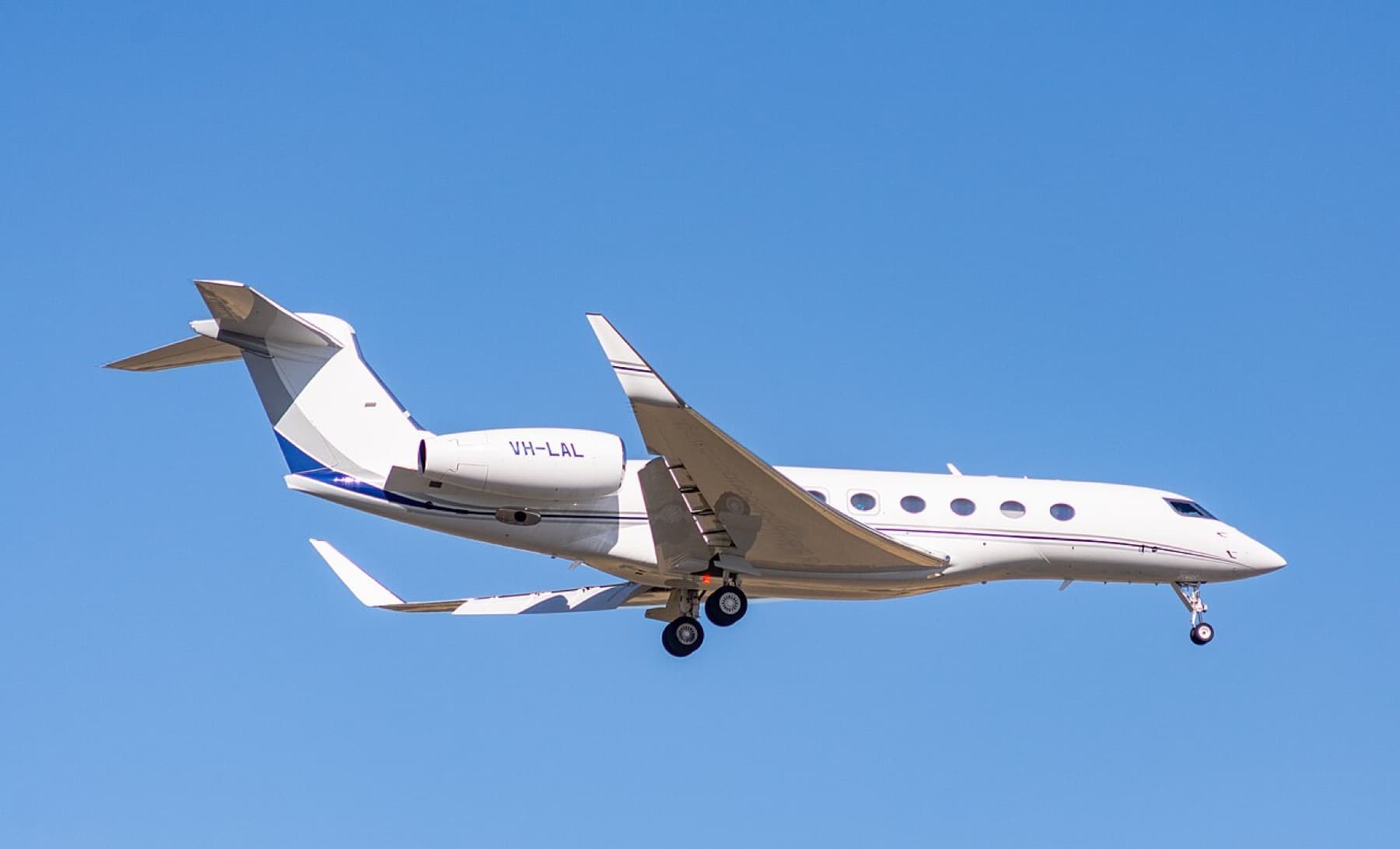 G650ER in flight, representative aircraft