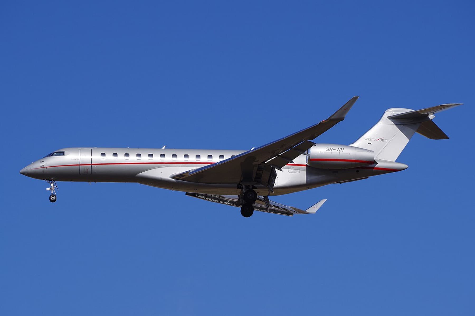 Global 7500 in flight, representative aircraft