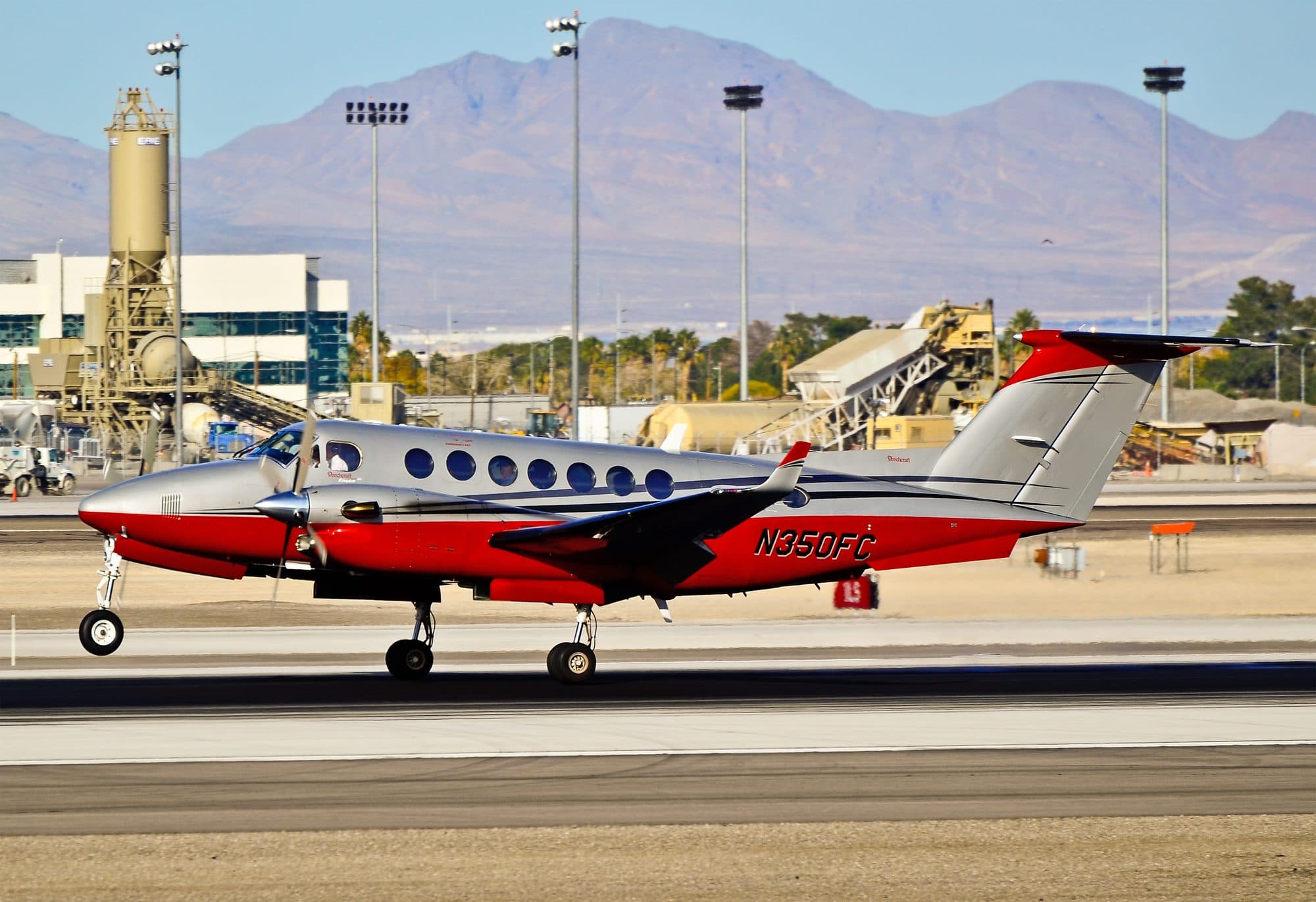 King Air 350 representative aircraft