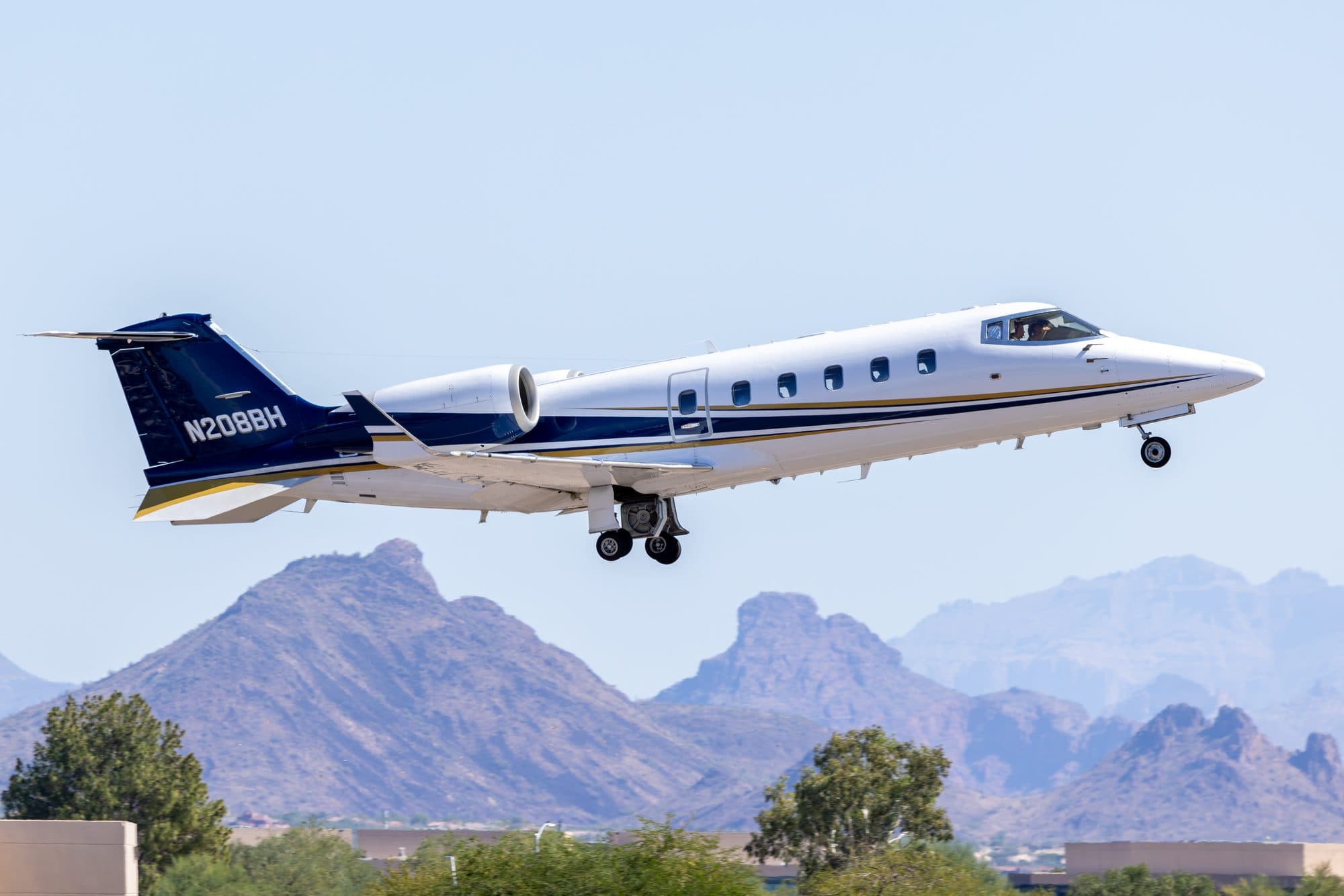 Learjet 60XR representative aircraft