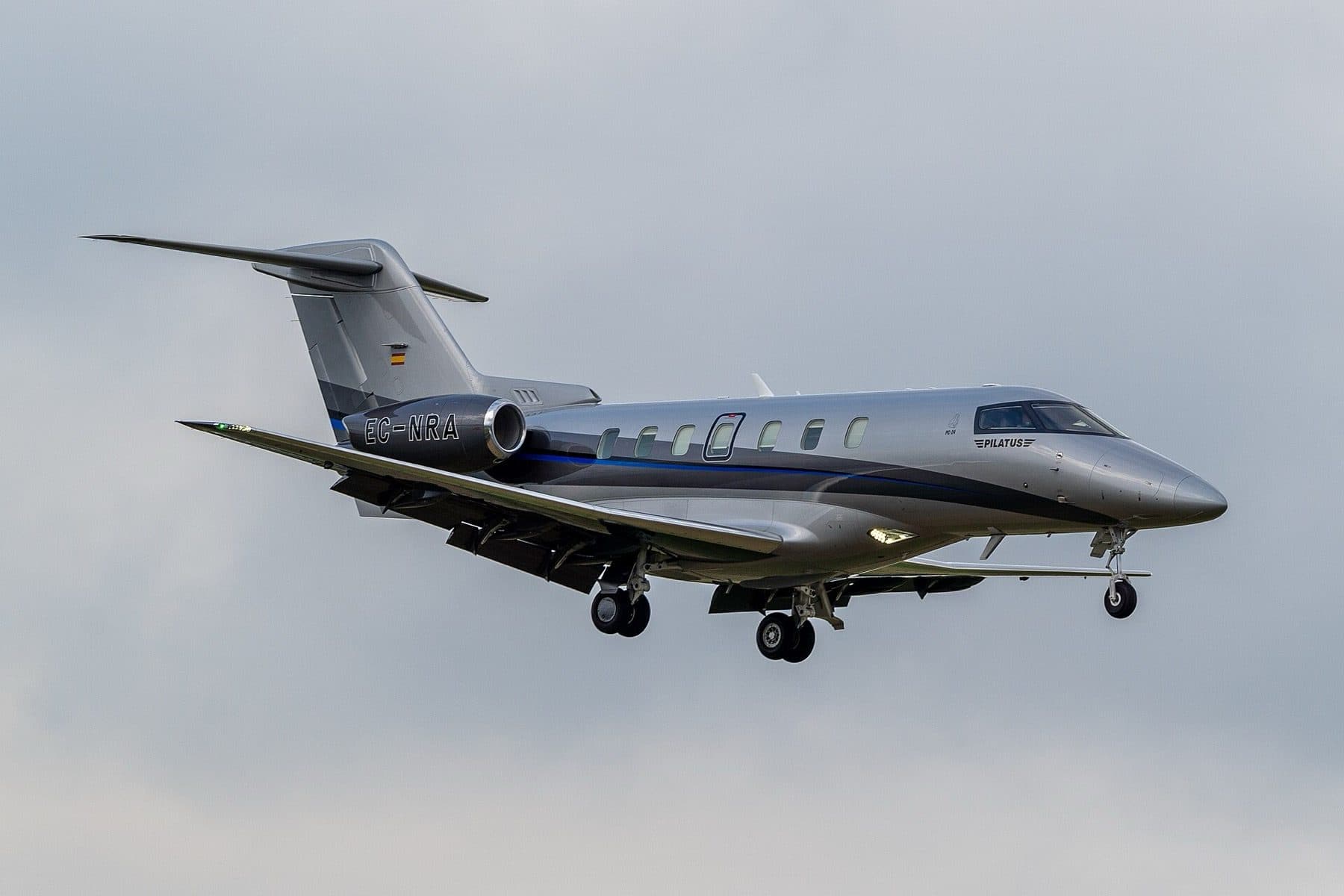 Pilatus PC-24 landing