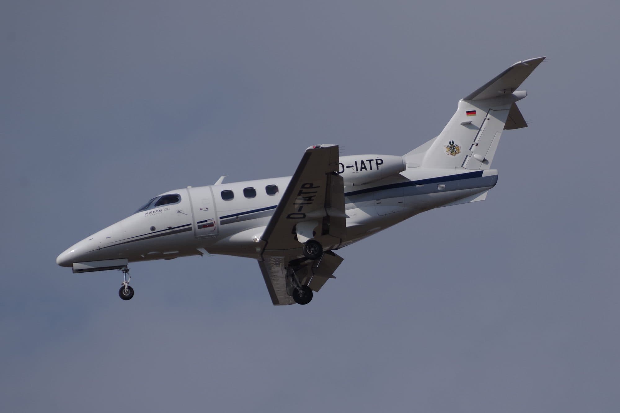 Phenom 100EV representative aircraft