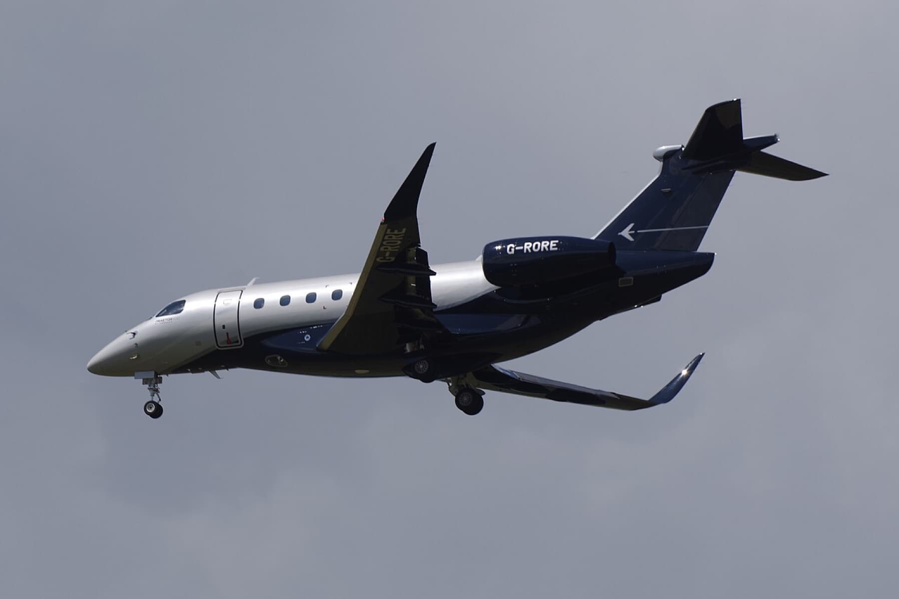 Praetor 600 in flight, representative aircraft