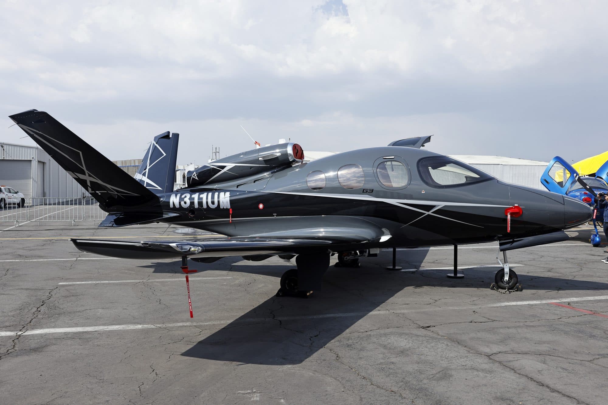 Vision Jet SF50 representative aircraft